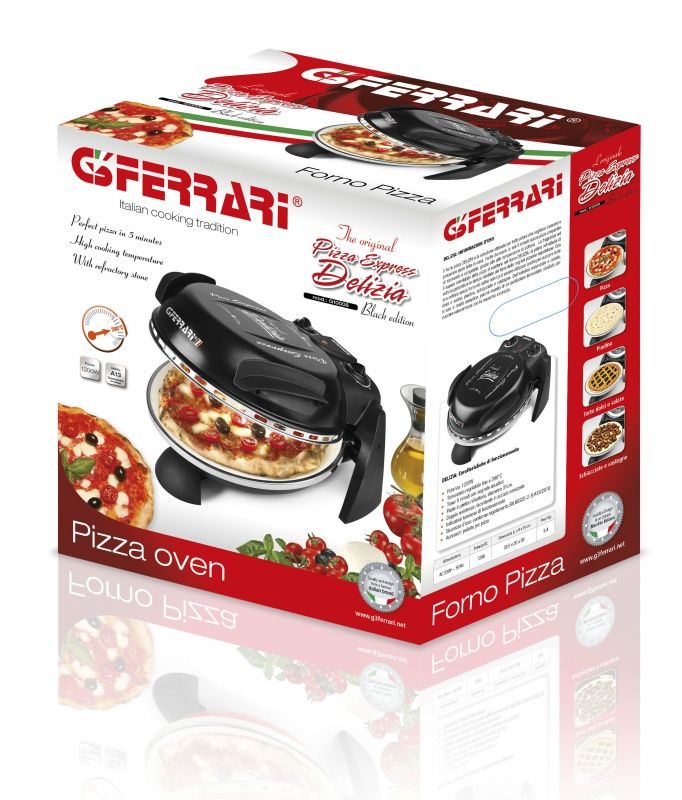G3 Ferrari Delizia pizza maker/oven 1 pizza(s) 1200 W Black_3