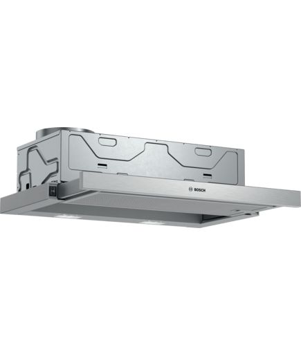 Bosch Serie 2 DFM064W54 cooker hood Semi built-in (pull out) Metallic, Silver 388 m3/h B_2