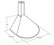 Akpo WK-5 Rondo Turbo 50 Cooker hood White_4