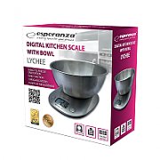 Esperanza EKS008 Electronic kitchen scale with a bowl_2