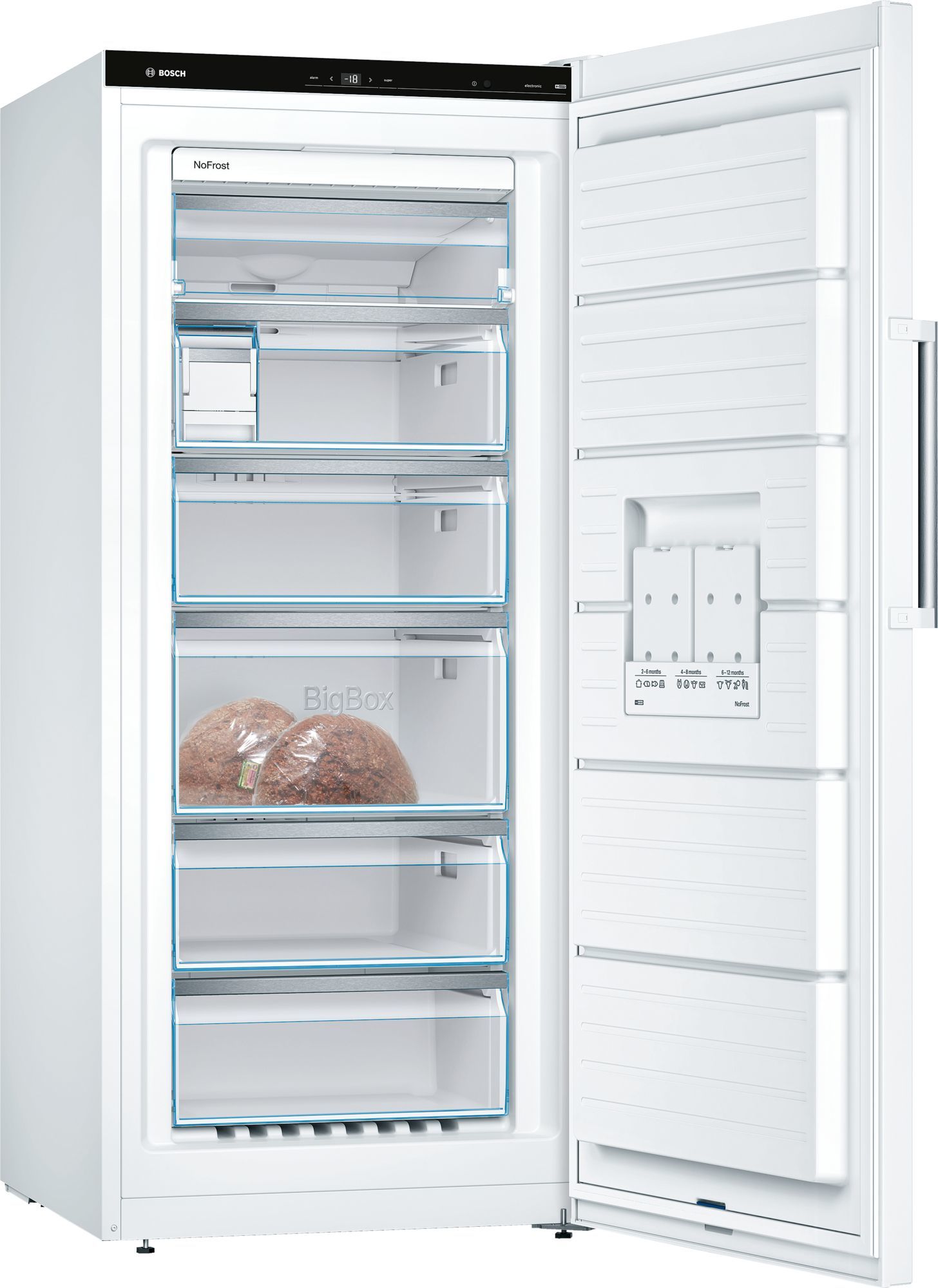 Bosch Serie 6 GSN51AWDV freezer Freestanding Upright White 289 L_2
