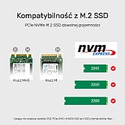 UNITEK S1206A SolidForce USB-C to PCIe/NVMe M.2 SSD 10Gbps Dual Bay Enclosure with Offline Clone_2