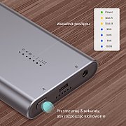 UNITEK S1206A SolidForce USB-C to PCIe/NVMe M.2 SSD 10Gbps Dual Bay Enclosure with Offline Clone_4