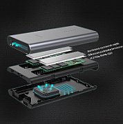 UNITEK S1206A SolidForce USB-C to PCIe/NVMe M.2 SSD 10Gbps Dual Bay Enclosure with Offline Clone_7