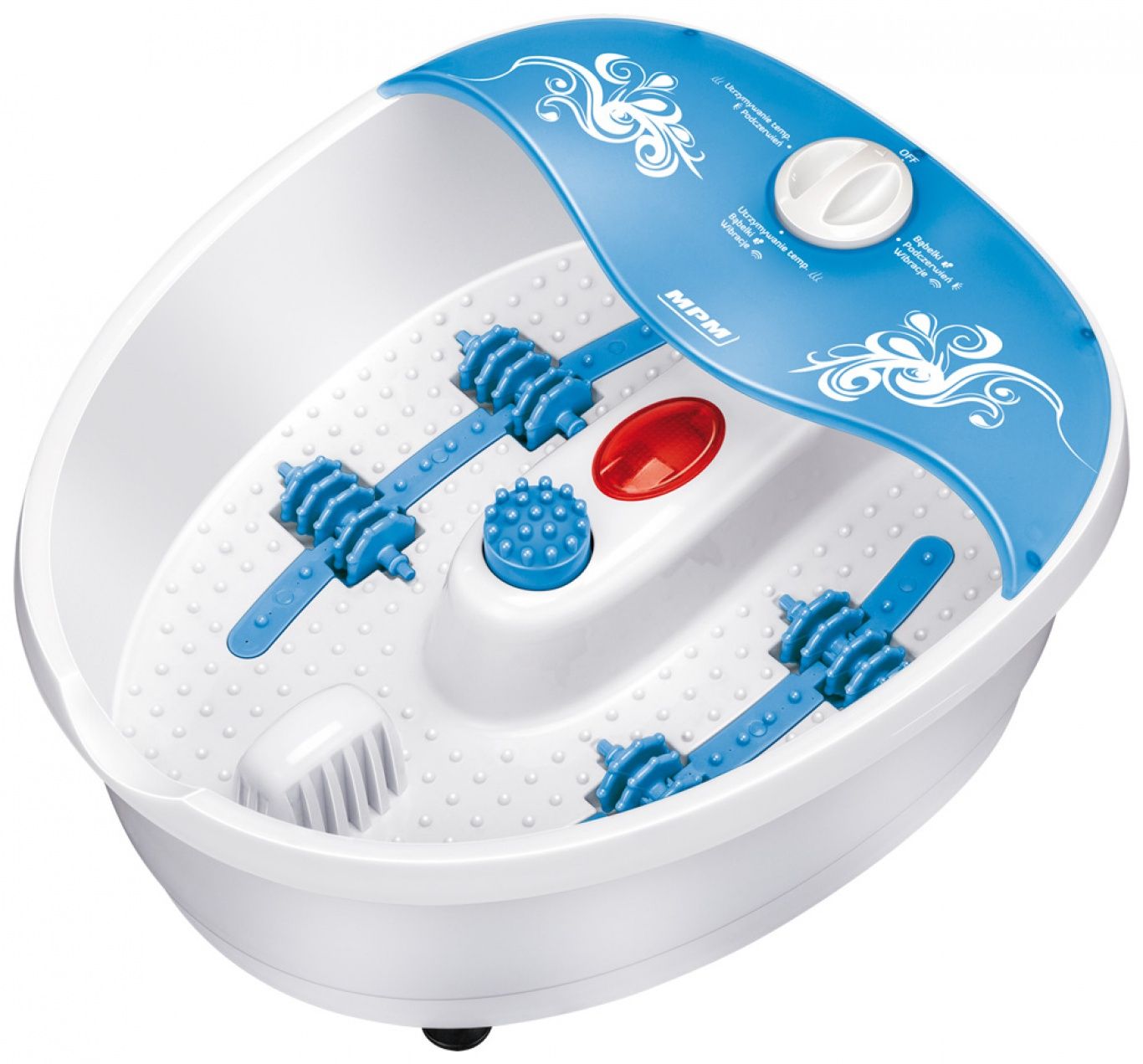 MPM MMS-01 massager Foot Blue, White_1