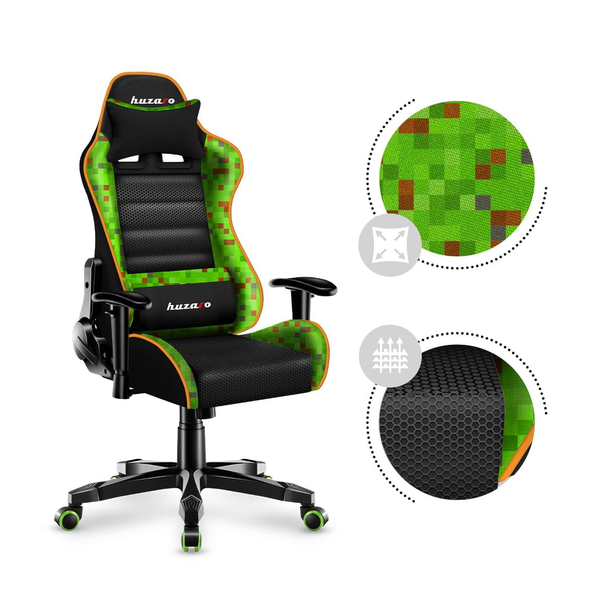 Huzaro HZ-Ranger 6.0 Pixel Mesh gaming chair for children_6