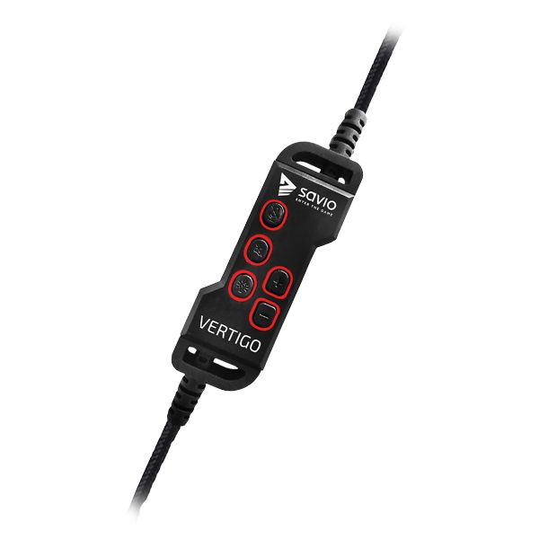 Savio Gaming headphones 7.1 virtual surround SAVIO VERTIGO_3