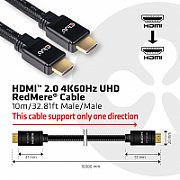 CLUB3D HDMI 2.0 4K60Hz RedMere cable 10m/32.8ft_4