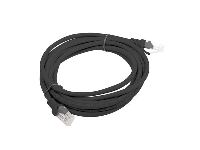 Patchcord UTP Lanberg PCU6-10CC-0300-BK (RJ45 - RJ45 ; 3m; U/UTP; 6; black color)_2
