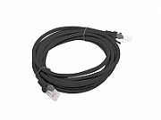 Patchcord UTP Lanberg PCU6-10CC-0300-BK (RJ45 - RJ45 ; 3m; U/UTP; 6; black color)_2