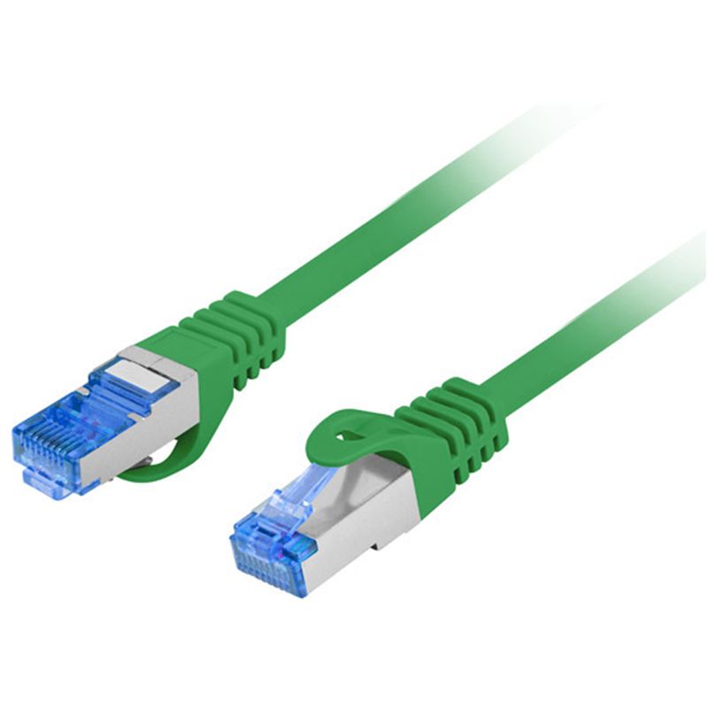 LANBERG PATCHCORD S/FTP CAT.6A 0.5M GREEN LSZH_1