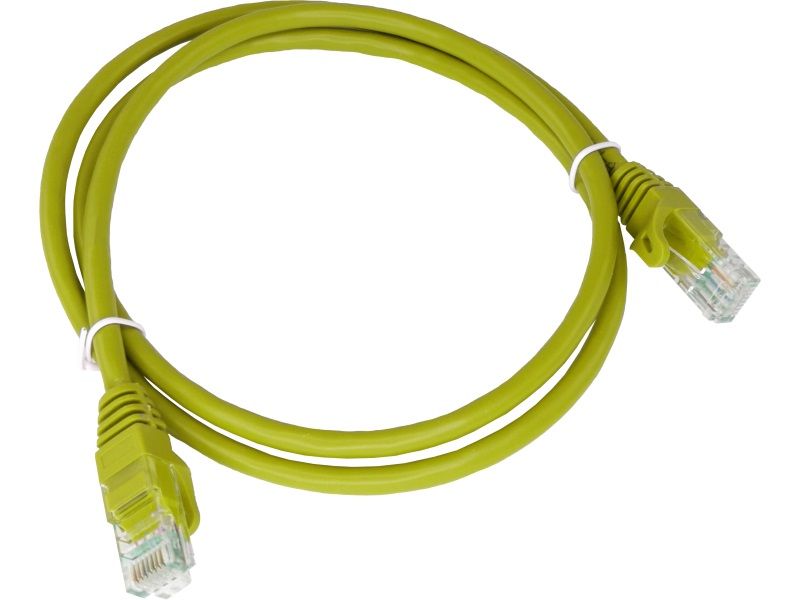 Alantec KKU5CZA1 networking cable Yellow 0.25 m Cat5e U/UTP (UTP)_2