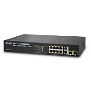 PLANET FGSD-1008HPS network switch Fast Ethernet (10/100) Power over Ethernet (PoE) 1U Black_1