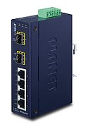 PLANET ISW-621TF network switch Unmanaged L2 Fast Ethernet (10/100) Blue_3