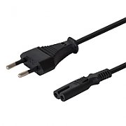 SAVIO Power cable 2pin (M) 3m CL-105 Black_1