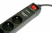 Gembird SPF5-C-10 surge protector Black 5 AC outlet(s) 250 V 3 m_2