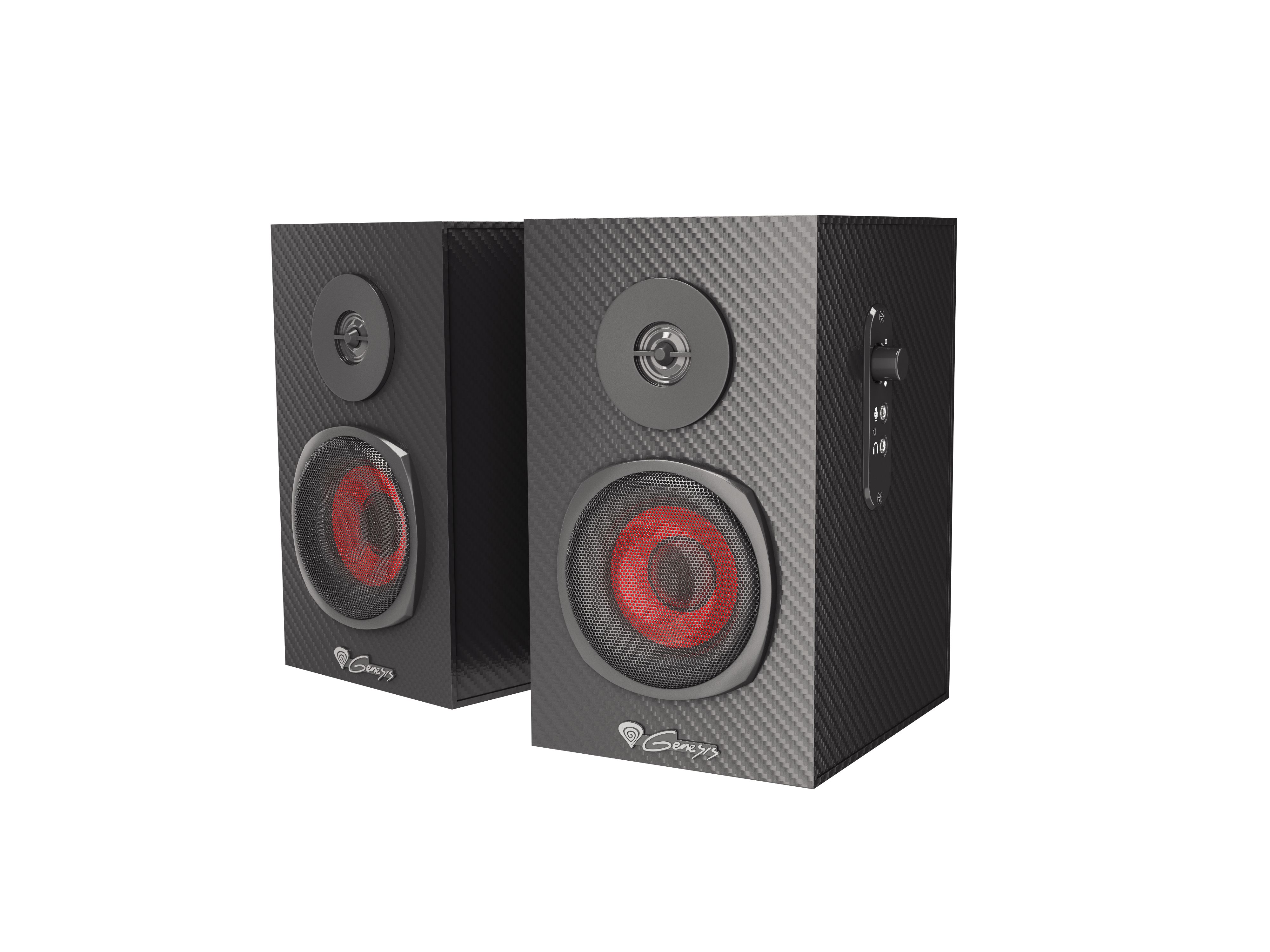 GENESIS Helium 200 Black, Red Wired 10 W_4