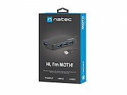 NATEC Hub USB 3.0 Moth (4 ports, black)_2