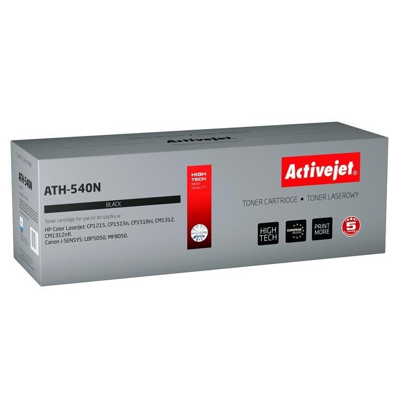 Activejet ATH-540N toner for HP printer; HP 125A CB540A, Canon CRG-716B replacement; Supreme; 2400 pages; black_1