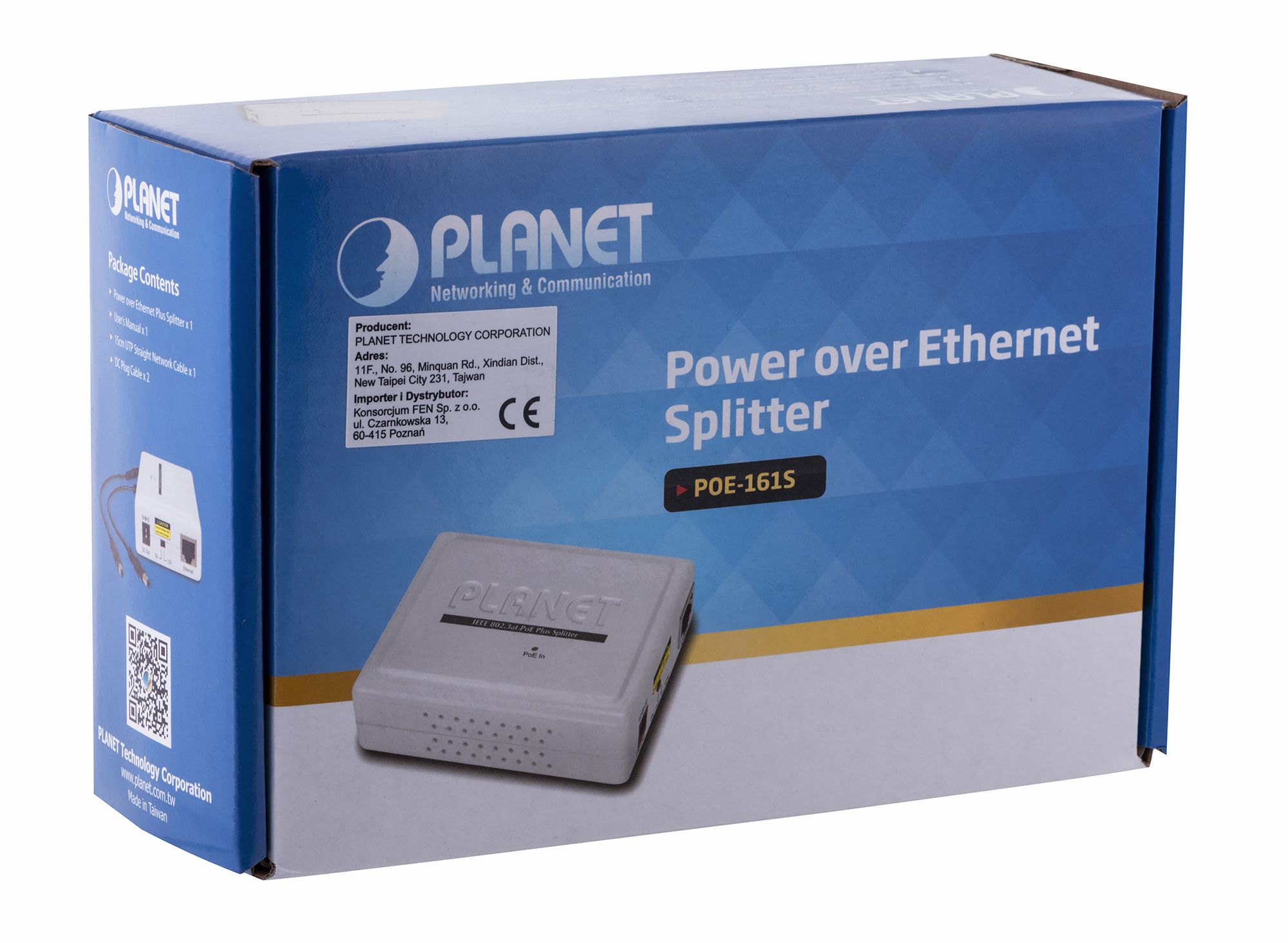 PLANET POE-161S network splitter White Power over Ethernet (PoE)_2
