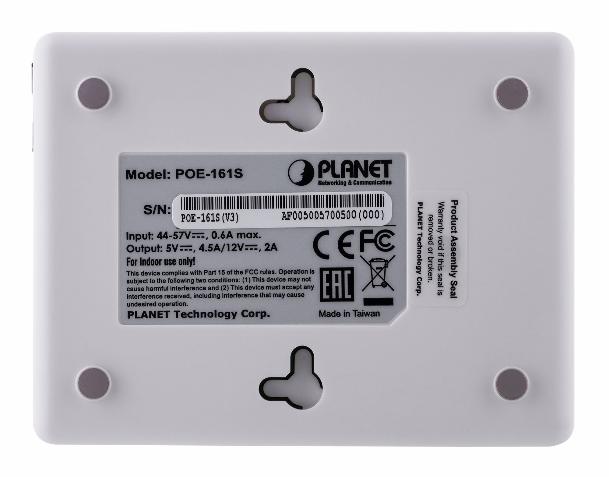 PLANET POE-161S network splitter White Power over Ethernet (PoE)_8