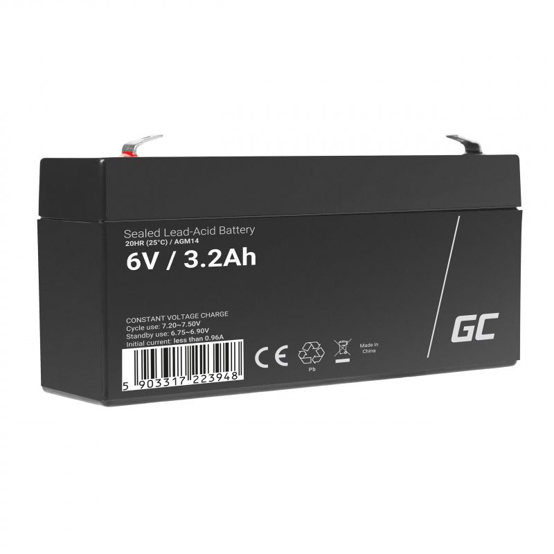 Green Cell AGM14 UPS battery Sealed Lead Acid (VRLA) 6 V 3.2 Ah_1