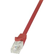 PATCH CORD UTP LOGILINK Cat6, cupru-aluminiu, 2 m, rosu, AWG24, 