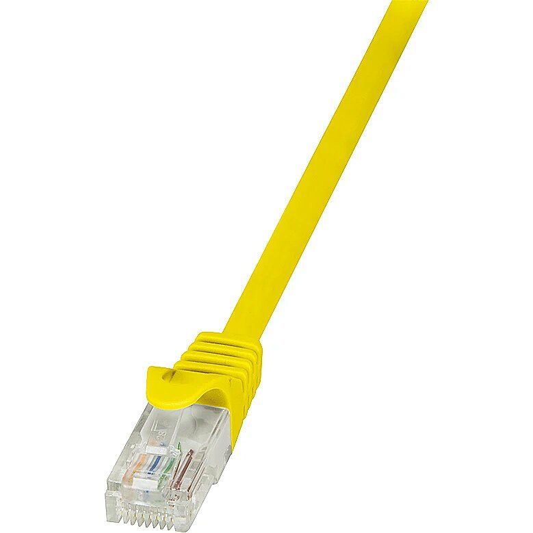 PATCH CORD UTP LOGILINK Cat6, cupru-aluminiu, 5 m, galben, AWG24, 