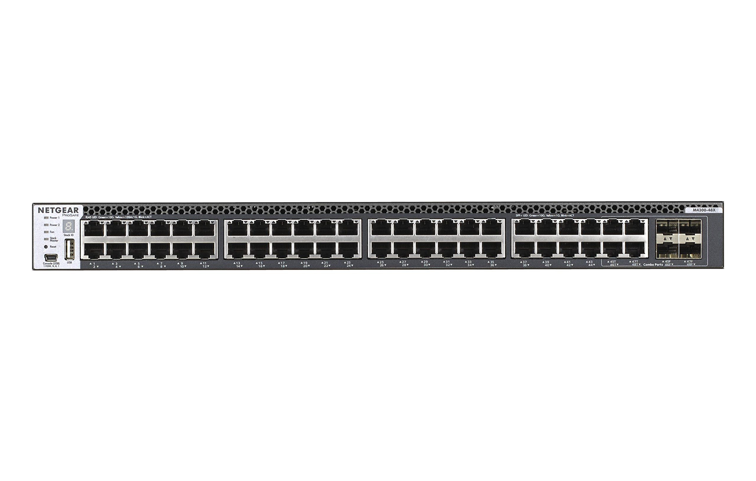 NETGEAR XSM4348CS-100NES Netgear M4300-48X 48x10GB Stackable Managed Switch (XSM4348CS)_1