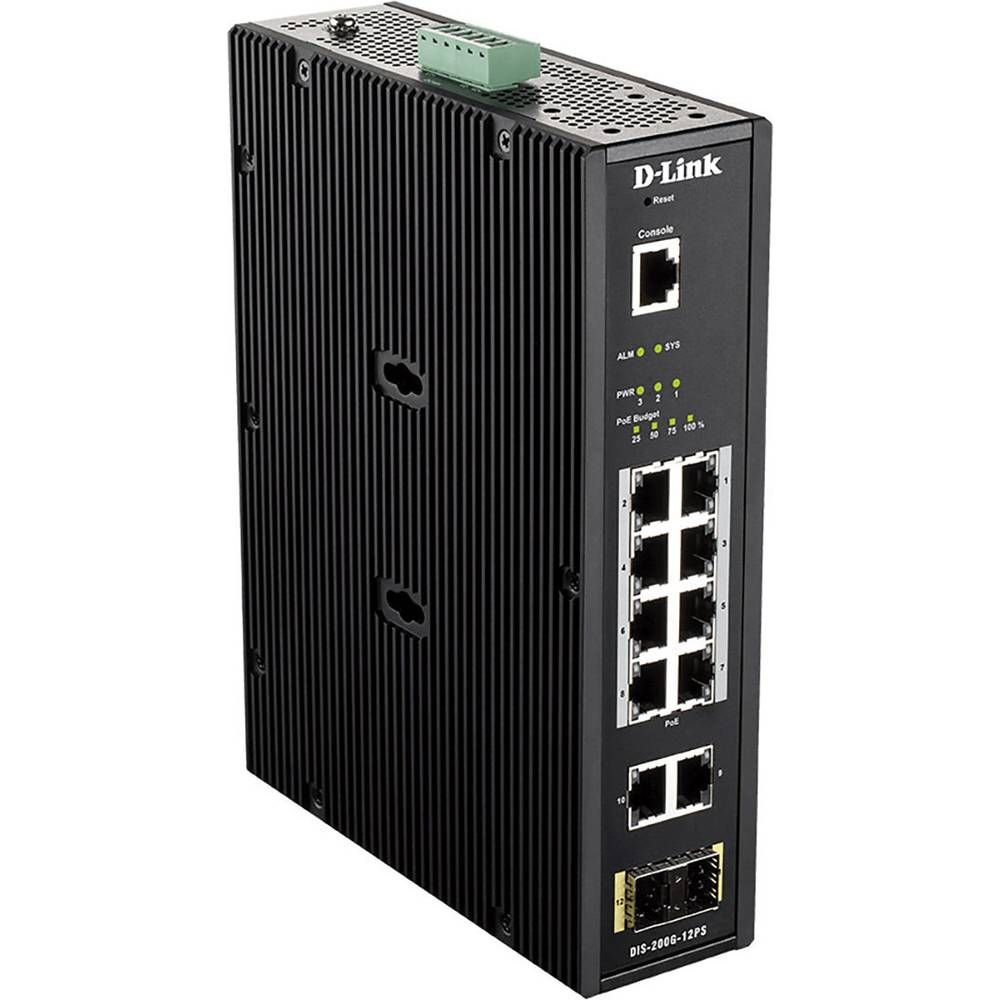 NET SWITCH 12PORT 100/1000/DIS-200G-12PS D-LINK_2