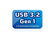 USB Flash Drive ADATA UR340 32GB, BLACK metalic, USB 3.2_2