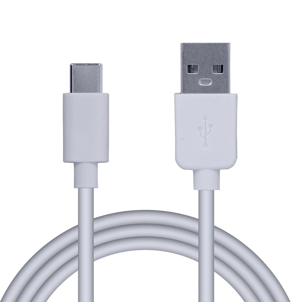 CABLU alimentare si date SPACER, pt. smartphone, USB Type-C (T) la USB Type-C(T), braided, retail pack, 1m, silver 