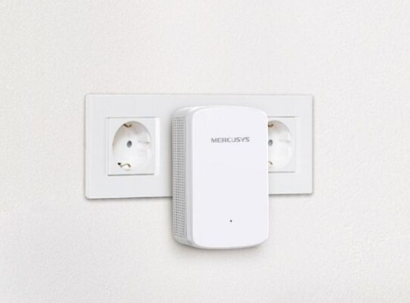 RANGE EXTENDER MERCUSYS wireless  AC1200Mbps, 1 x 10/100Mbps RJ45, 2 ant ext, dual band 2.4Ghz si 5Ghz, 