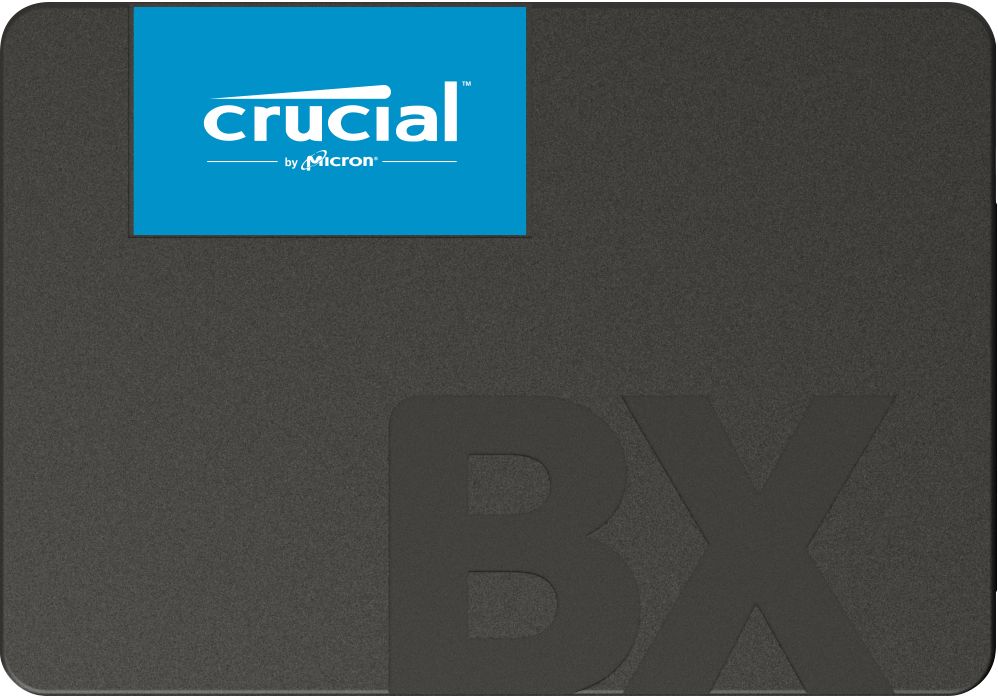 CRUCIAL BX500 500GB SSD, 2.5” 7mm, SATA 6 Gb/s, Read/Write: 540 / 500 MB/s