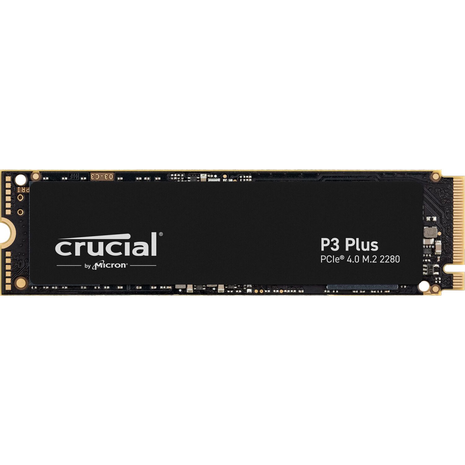 Crucial SSD P3 Plus 1000GB/1TB M.2 2280 PCIE Gen4.0 3D NAND, R/W: 5000/4200 MB/s, Storage Executive + Acronis SW included