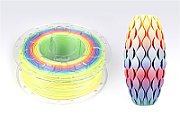 CREALITY CR PLA 3D Printer Filament, Rainbow, Printing temperature: 190-220, Filament diameter: 1.75mm, Tensile strength: 60MPa, Size of filament wheel: Diameter 200mm, height 66mm, hole diameter 56mm. Utilizare: pana la 6 luni de la deschiderea ambalajului._1