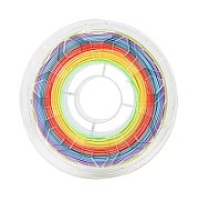 CREALITY CR PLA 3D Printer Filament, Rainbow, Printing temperature: 190-220, Filament diameter: 1.75mm, Tensile strength: 60MPa, Size of filament wheel: Diameter 200mm, height 66mm, hole diameter 56mm. Utilizare: pana la 6 luni de la deschiderea ambalajului._3