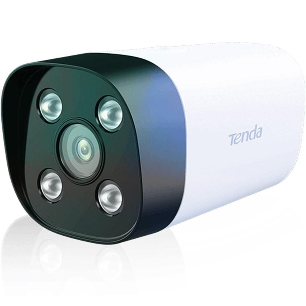 Camera supraveghere Bullet TENDA IT6-PCS-4, POE, lentila: 4mm F 1.6, Rezolutie: 2304*1296,  H.265+/H.265/H.264, 3D digital noise reduction, Motion detection&Human detection&Customized area detection,  Waterproof: IP67, Microfon integrat, distanta IR: 30m, 1 x RJ45.