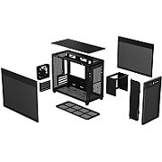 Carcasa Asus AP201 Mesh Black mATX  Case Size Small Tower Motherboard Support Micro-ATX Mini-ITX Drive Bays 1 x 2.5
