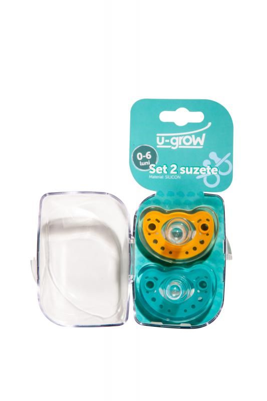 Set 2 Suzete Silicon 0-6 Luni_2