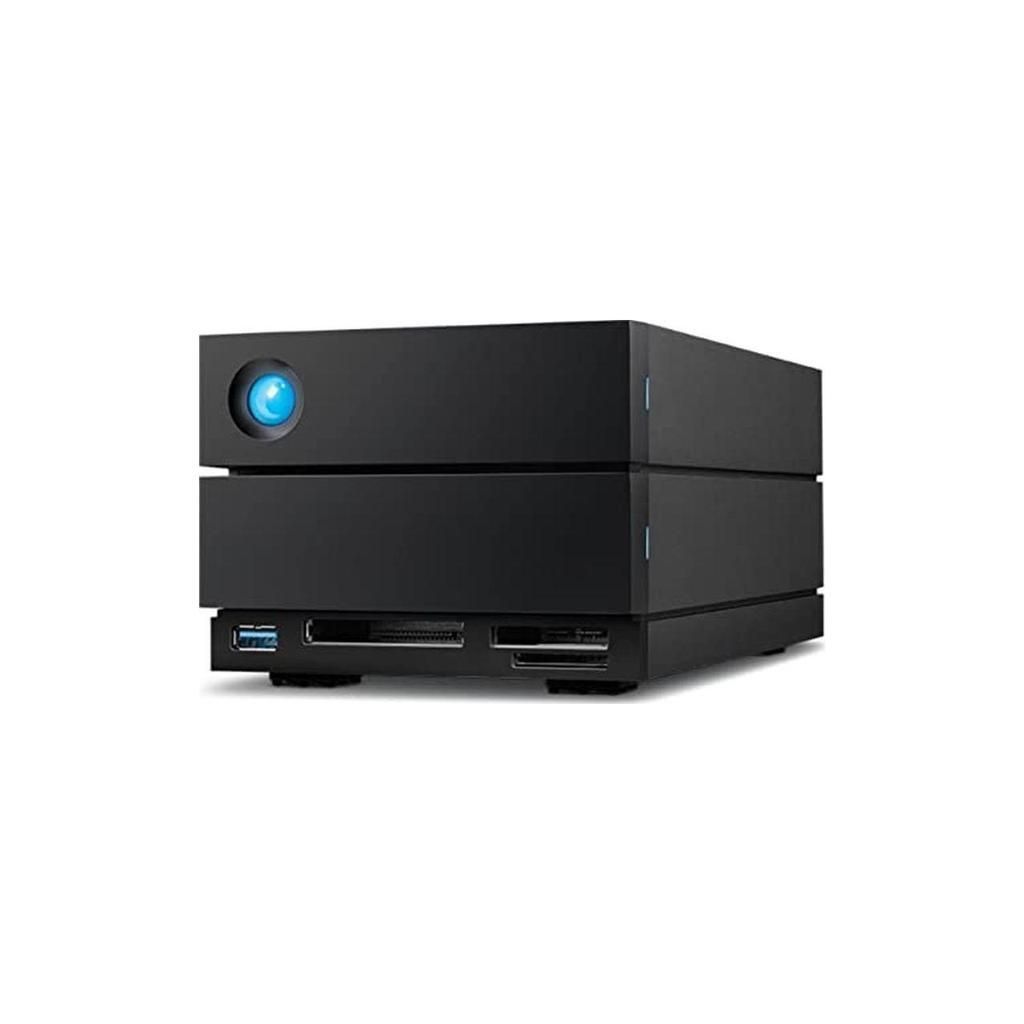 NAS Lacie, 2 Bay, 40TB, USB 3.0, 2-Bay RAID Array, 2 porturi dual Thunderbolt3 + USB 3.1, 7200rpm, buffer 64MB viteza maxima 420 MB/s, SRS rescue, argintiu_2