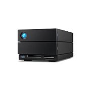 NAS Lacie, 2 Bay, 40TB, USB 3.0, 2-Bay RAID Array, 2 porturi dual Thunderbolt3 + USB 3.1, 7200rpm, buffer 64MB viteza maxima 420 MB/s, SRS rescue, argintiu_2