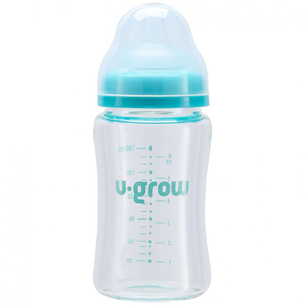 Biberon de sticla180 ml+2 tetine extra_1