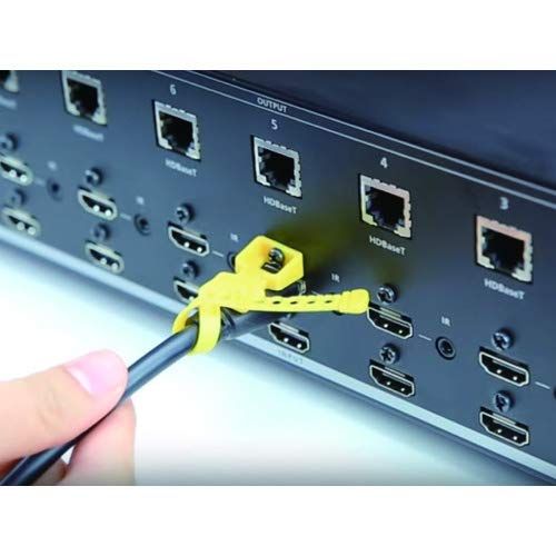 ATEN 2X-EA12 cabluri cu sistem de blocare Galben_2