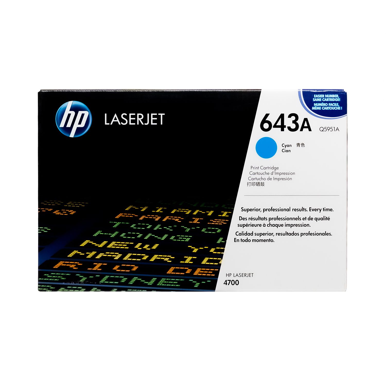 Toner HP Color LaserJet 4700 cyan_1