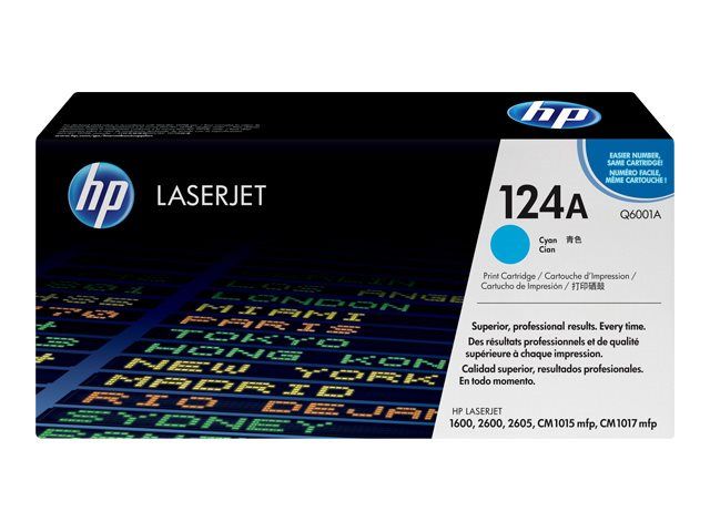 Toner HP Color Laser 2600N cyan Q6001A_1