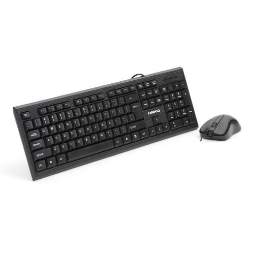 OMEGA WIRED US KEYBOARD KIT + MOUSE OKM-09 USB BLACK_1