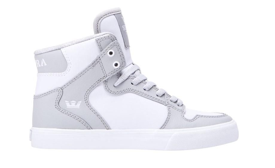 SUPRA VAIDER LIGHT GREY/WHITE, 44.5_1