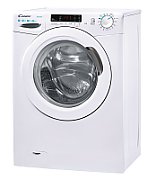 Masina de spalat rufe Candy Smart CS4 1072/1-S, SLIM, 7 kg, 1000 rpm, Clasa D, Easy Iron, Kg Detector, Alb_1