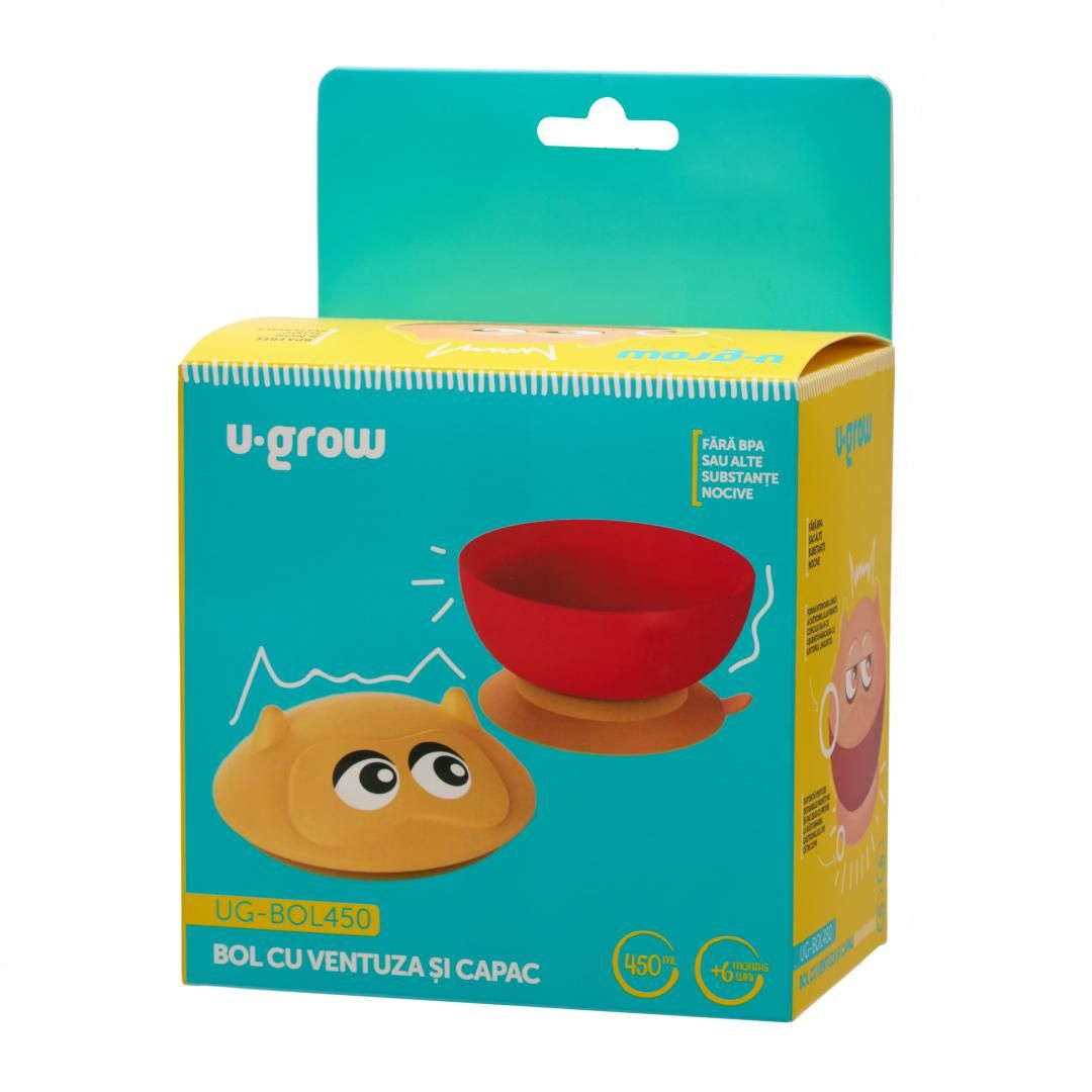 Bol cu ventuza si capac 450 ml_2